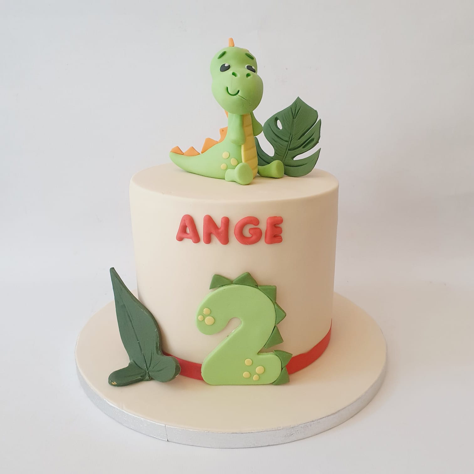 Décoration de gâteau d'anniversaire dinosaure - Décorations pour Gateaux